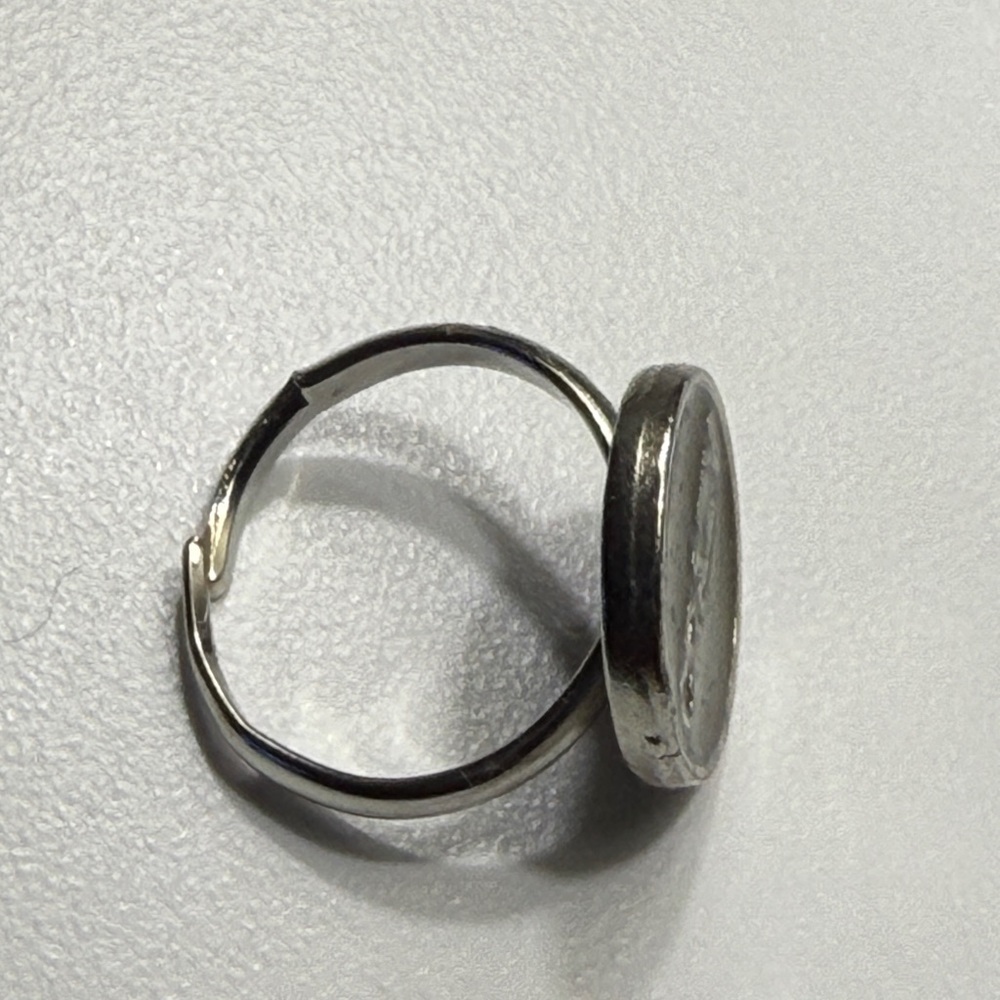 Unique Silver Ring With 'Crazy' Design - image 2